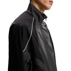 Wholesale Latest <b>Nylon</b> Windbreaker <b>Vintage</b> Sports Gym Wear Windbreaker Outdoor Jacket For Men - Product Image 6