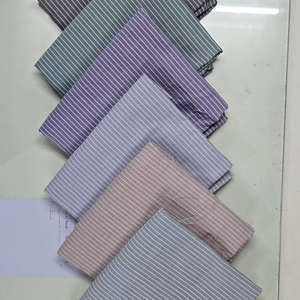 OxfordGrid 58 Tissu de chemise à carreaux teints en fil Polyester/coton Robe tissée pour filles et garçons pour costumes et vêtements de sport - Product Image 1