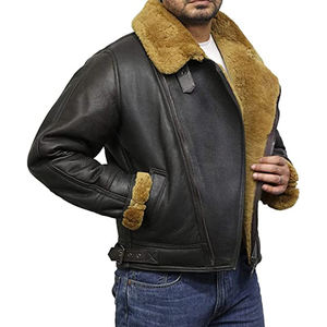 Chaquetas de cuero Premium para hombre, lona cómoda con cuello levantado, servicio táctico de invierno OEM - Product Image 6
