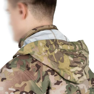 Mid-Season <b>Waterproof</b> Field <b>Jacket</b> with Durable Fabric Windproof & Quick Dry Features Functional Pocket System-AGENTIS <b>CAMO</b> - Product Image 3