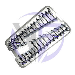 Nouveauté Système de rétracteur cervical pour chirurgie spinale Instruments de chirurgie spinale Médical Chirurgical Boîte en aluminium Wenquar - Product Image 2