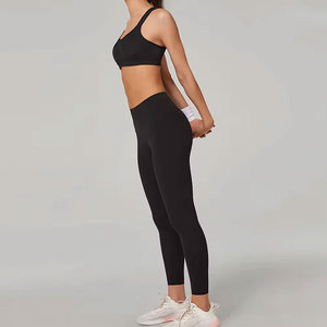Sujetador para correr acolchado ajustable Sujetador deportivo Racerback de alto soporte con cremallera frontal-para correr y entrenamientos de alto impacto - Product Image 4