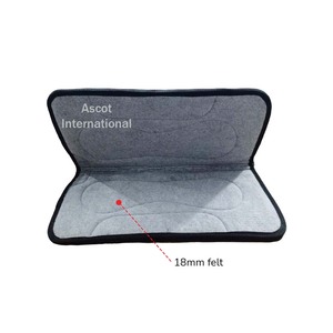 Selle de cheval occidentale en feutre jacquard en gros, équipement d'équitation, accessoires de conception personnalisée - Product Image 3