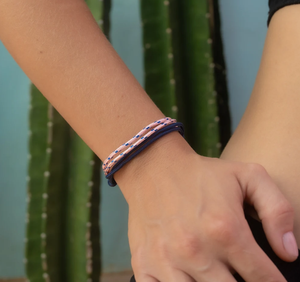Friendship <b>Bracelet</b> or Anklet Chevron - Colorful - <b>String</b> - Trendy - *CUSTOMIZABLE* - Product Image 2
