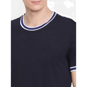 T-shirt con <span class=keywords><strong>stampa</strong></span> personalizzata all'ingrosso <span class=keywords><strong>su</strong></span> manica, MOQ basso, 100% cotone per uomo - Product Image 5
