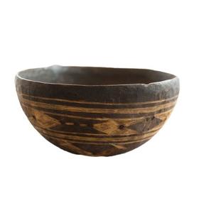 Cuenco de madera de primera calidad para servidor de alimentos de forma redonda de diseño fabuloso, cuenco de madera de forma personalizada a un precio atractivo - Product Image 5