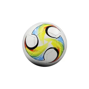 Vendita calda di migliore qualità logo personalizzato palloni da piede/palloni da calcio/durevole pallone da calcio la migliore qualità