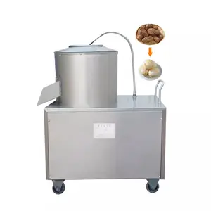 Potato Carrot Onion Root Vegetable Fruit Spray And Potato Washing Peeling Polishing Machinery