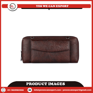 Femmes élégantes soirée pochette portefeuille en cuir véritable avec fermeture à glissière prix de gros meilleure qualité - Product Image 2