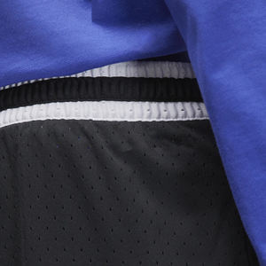 Shorts de sport décontractés pour hommes en gros, été, basketball, 100% polyester, séchage rapide, respirant, motif uni, fermeture à cordon - Product Image 6