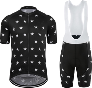 ชุดปั่นจักรยานสำหรับผู้ชายชุดปั่นจักรยานผ้าโพลีเอสเตอร์100% สำหรับฤดูร้อนออกแบบได้ตามต้องการ - Product Image 4