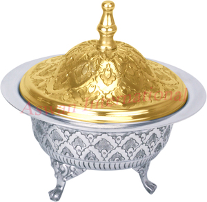 Kajoor-recipiente de latón dorado de doble tono y fecha, calidad superior, embalaje personalizado y registro - Product Image 3
