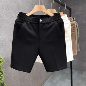 Short élastique en coton pour hommes poches respirant été décontracté livraison gratuite petite taille sans Logo Streetwear Short de glace - Product Image 4