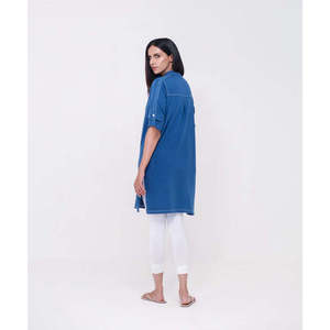 Chemise tunique Stone Wash pour femme - Product Image 6