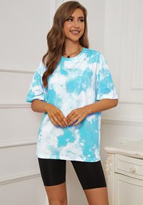 Vente en gros de vêtements d'été pour femmes T-shirt à manches courtes et col rond personnalisé T-shirts pour femmes de grande taille - Product Image 2
