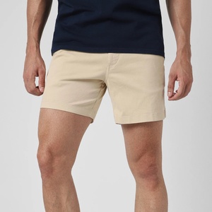 Shorts chino brodés pour hommes, style décontracté chic, en tissu peigné, coton/élasthanne, longueur courte, fournisseur ODM du Bangladesh - Product Image 1
