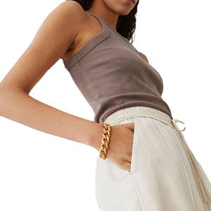 Débardeur à séchage rapide en polyester/coton respirant au design unique pour femmes de taille personnalisée décontracté et durable-Options de gros - Product Image 3