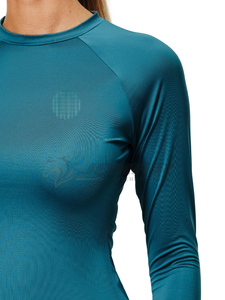 Chemise d'équitation pour femmes équestre athlétique tissu extensible respirant élégant léger confortable haut évacuant l'humidité - Product Image 2