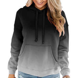 Conjunto de sudaderas con capucha de alta calidad para mujer, sudaderas con capucha bordadas personalizadas para mujer, Sudadera con capucha de talla estadounidense para mujer - Product Image 2