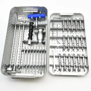 Kit de Instrumentos de Acero Inoxidable para Extracción de Tornillos Médicos, Set de Fragmentos Pequeños para Cirugía Ortopédica, Autoclavable, Reutilizable, Certificado CE - Product Image 2
