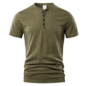 Camisetas deportivas vintage para hombre, 100% algodón, de secado rápido, 260g, manga corta, diseño liso, camisetas de rendimiento activo. - Product Image 5
