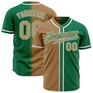 Camiseta de béisbol personalizada de tira para hombres jóvenes, camiseta de béisbol cosida con bordado sublimado personalizado, camiseta con logotipo de alta calidad - Product Image 2