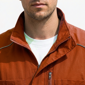 Chaleco cortavientos transpirable para hombre, último modelo, más vendido, sin mangas, con cuello alto y cremallera, hecho en Pakistán. - Product Image 3