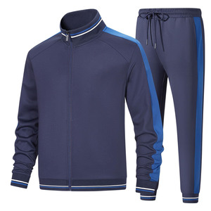 Jersey personalizado de alta calidad, chándal Unisex para gimnasio, pantalones para correr, transpirable, venta al por mayor, conjunto de chándal de diseño personalizado liso para hombre - Product Image 1