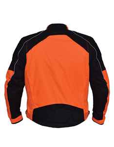 Veste textile pour moto, vêtements de sécurité pour vélo de course, veste Cordura personnalisée avec bandes réfléchissantes - Product Image 2