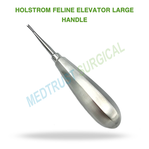 Élévateur dentaire vétérinaire Holstrom pour chats, grande poignée, pour luxation et élévation des racines - Product Image 2