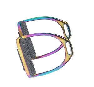 Nueva llegada de acero inoxidable, estribos para montar a caballo, agarre de seguridad, ajuste cómodo ajustable, suministro del fabricante - Product Image 6