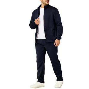 Conjunto Deportivo Informal de Invierno para Hombre con Logotipo Personalizado, Tejido de Forro Polar Transpirable para Entrenamiento al Aire Libre, Talla Grande - Product Image 4