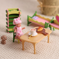 Babeside 4,5'' Mini Vollsilikon Weiche Spielzeug-Reborn-Babypuppe Cookie Realistische Schlafende Neugeborenen-Puppe für Sammler & Geschenkeläden