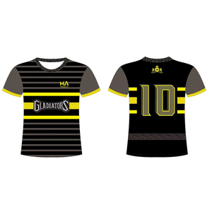 เสื้อเจอร์ซีย์ฟุตบอลกางเกงขาสั้นน้ำหนักเบากันเหงื่อวัสดุยืดได้พร้อมโลโก้ทีมชื่อและหมายเลข - Product Image 1