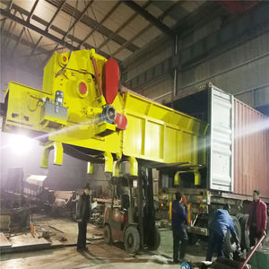 75KW Drum <b>Wood</b> Chipper Horizontal Tree Branch Log <b>Chipping</b> Shredder Grinder 10t/h Capacity 19-20mm - Product Image 6