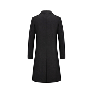 Abrigo de Gabardina de Doble Capa para Hombre, Ropa de Abrigo Larga para Invierno, OEM ODM Disponible - Product Image 4