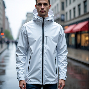 Chaquetas de lluvia Softshell para hombre, abrigo grueso de invierno cálido para hombre, chaquetas impermeables para exteriores para hombre - Product Image 3