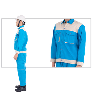 Ropa de trabajo uniforme de servicio OEM/ODM, logotipo y diseño personalizados para la industria de la construcción y la soldadura - Product Image 2