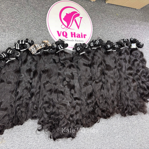 Mejor precio Cabello ondulado camboyano Onda natural Paquetes de cabello humano vietnamita Cabello doble dibujado de alta calidad - Product Image 2