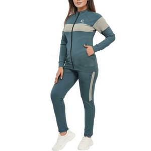 Chándal de invierno con capucha para mujer de diseño personalizado, tela de lona tejida transpirable de alta calidad, Color sólido, informal para exteriores, bajo - Product Image 4