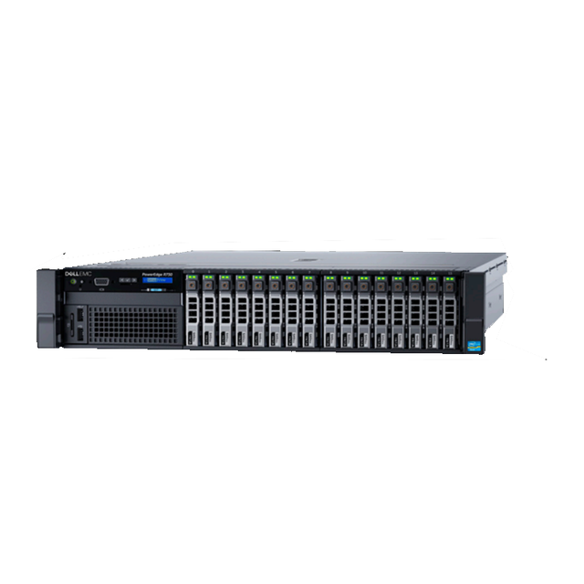 For Used Refurbished R730 2U Rack Server Intel Xeon Processor E5-2600 V4 2*16GB 2133 PCIe Card 2*750W Intel C610 Chipset Family
