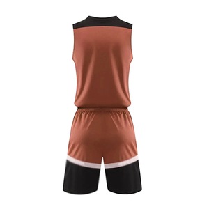 Conjunto personalizable de uniformes de entrenamiento de baloncesto XS para hombre, número para niños con logotipo de camisetas impresas, técnica de sublimación - Product Image 5