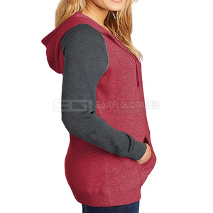 Sudadera con Capucha de Algodón para Mujer, Transpirable, de Secado Rápido, Talla Grande, con Capucha de Calidad para Invierno, Logotipo Frontal - Product Image 4
