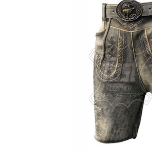 Lederhosen bavarois de haute qualité, best-seller, shorts d'entraînement, usage décontracté, vente chaude, respirant, shorts bavarois - Product Image 4