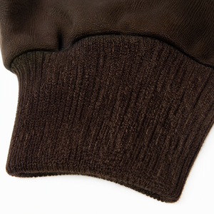 Guantes sin Dedos para Técnicos, de Algodón y Forro Polar, con Palma de Cuero Granulado - Product Image 4
