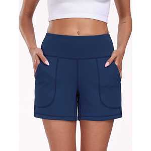 Short de yoga de gymnastique respirant taille haute pour femmes - Product Image 2