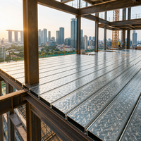 Plancher en acier |   Système de mezzanine en béton zéro 250*40 |   Construction sèche pour l'extension de loft dans les bâtiments de Dubaï
