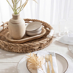 Nueva colección superventas con bandeja para servir jacinto de agua de diseño elegante hecha en Vietnam al mejor precio - Product Image 5