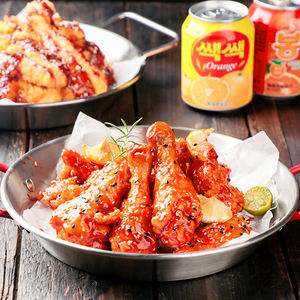 Salsa picante coreana Mckeith para <span class=keywords><strong>pollo</strong></span> frito, sabor a chile picante en bolsa para alitas, hamburguesas y barbacoa - Product Image 4