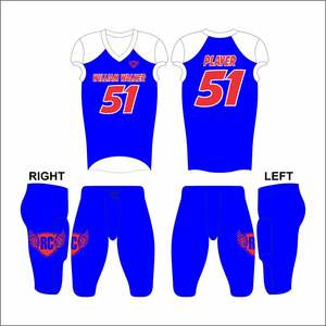 Uniformes de football américain professionnels personnalisés sublimés bon marché les plus vendus - Product Image 1